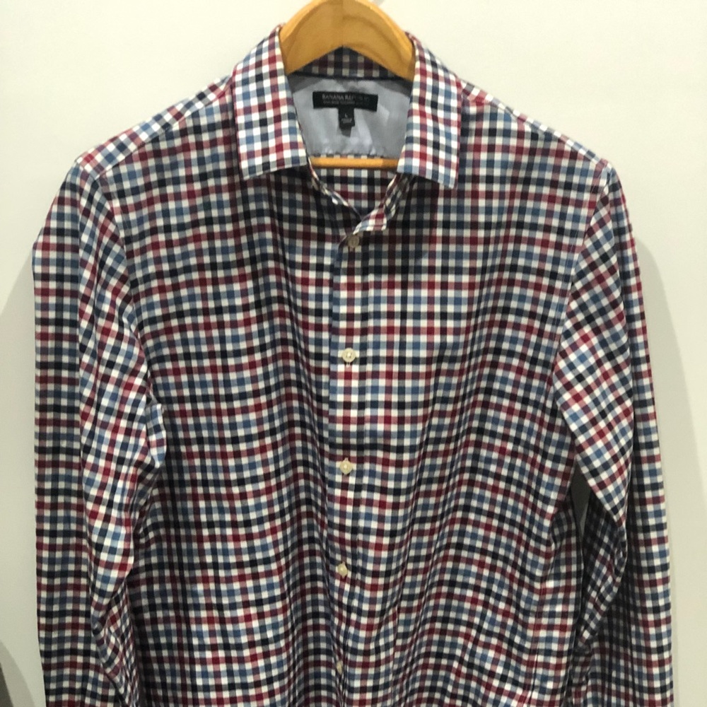 Banana Republic Non-Iron Tailored Slim Fit Shirt